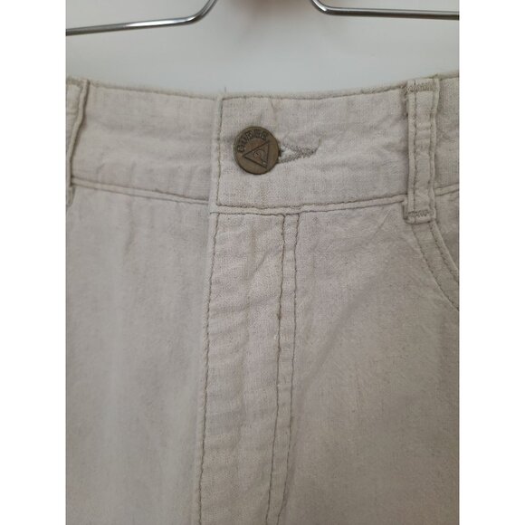 Vintage Guess Georges Marciano Beige High Waisted Jeans w/ Zippered Ankle Sz 29 - Picture 4 of 7